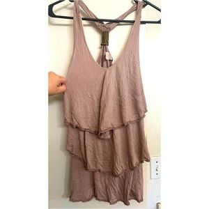 Womens tank nude color